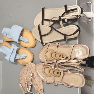 Bundle of sandals size 11 all nwob